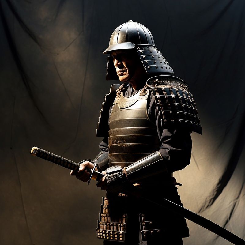 photos-sports-editorial · Helmut Newton Style — Samurai