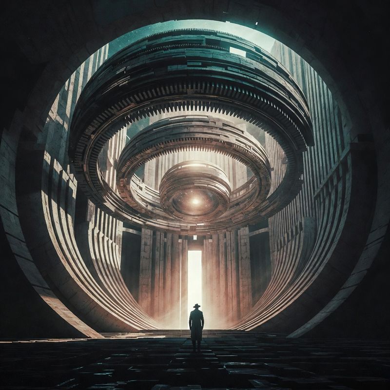 illustrations-landscape · Celestial Observatory Built By Ancient Star Mages Enormous