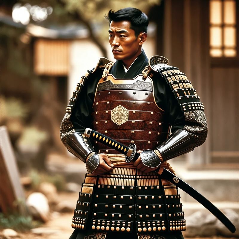 photos-sports-editorial · Norman Rockwell Style — Samurai