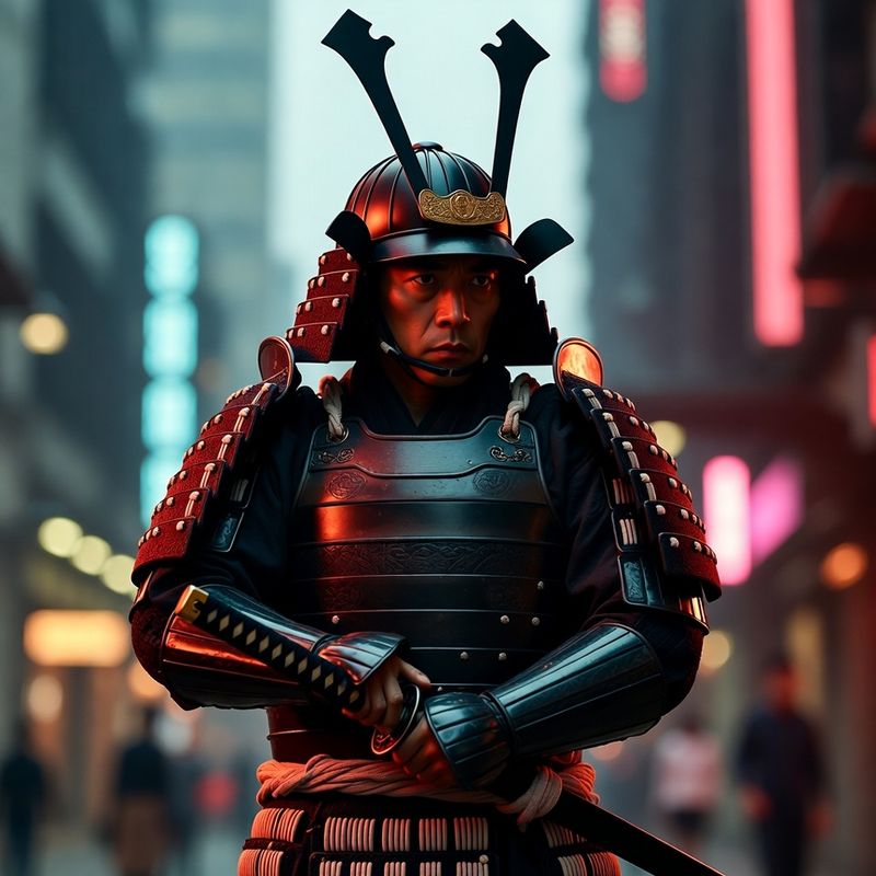 photos-sports-editorial · Helmut Newton Style — Samurai