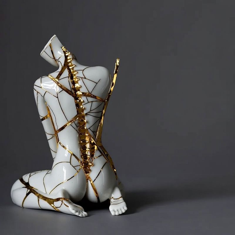 artistic-general · Shattered Vessel (Kintsugi)