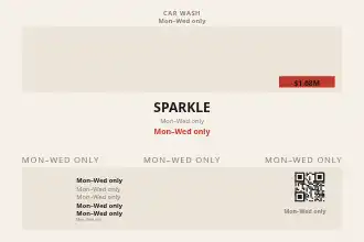 SPARKLE SPECIAL — Local Business Flyers advertising template