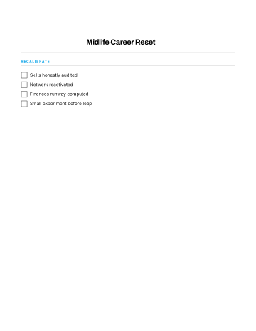 Midlife Career Reset — Midlife template
