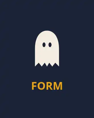 FORM & FUNCTION — Minimal Typography template