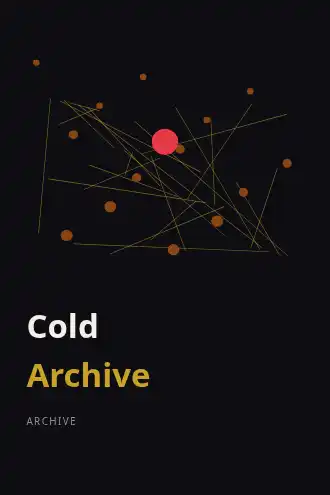 Cold Archive — Mystery & Thriller bookcovers2 template