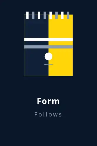 Form Follows — Design & Conceptual template