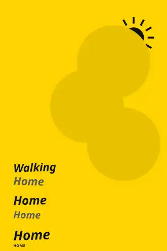 Walking Home — Nonfiction & Cookbooks template