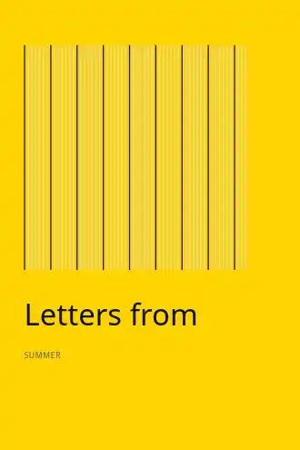 Letters from Summer — Romance template