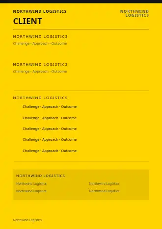 CLIENT RESULTS — Reports & Company template