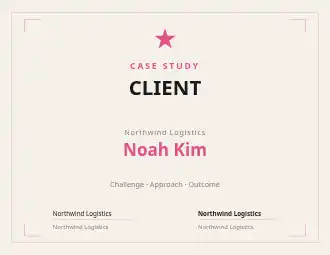 CLIENT RESULTS — Reports & Company template