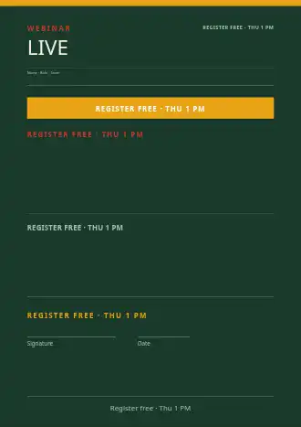 LIVE SESSION — Pitch & Webinar template