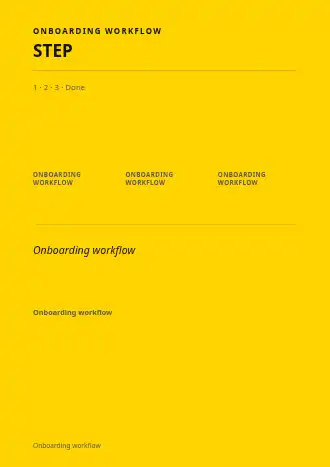 STEP PROCESS — SOPs & Process business template