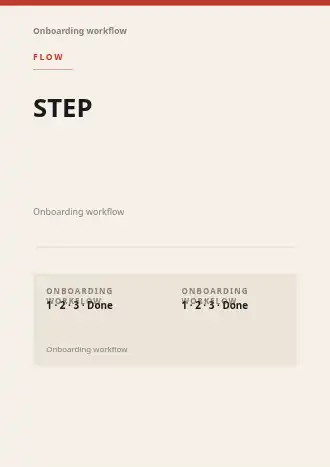 STEP PROCESS — SOPs & Process business template