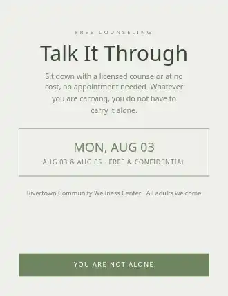 Talk It Through — Mental Health template