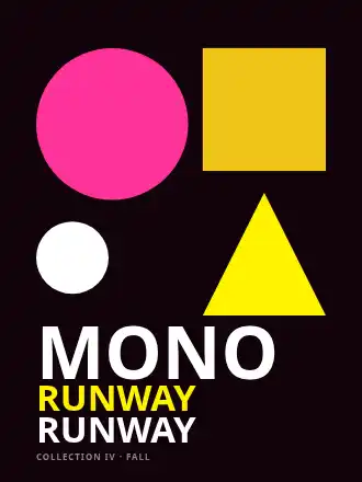 MONO RUNWAY — Lookbook & Collection template