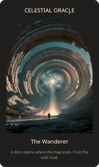 The Wanderer — Tarot & Oracle — Tarot & Oracle template