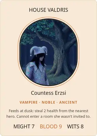 Countess Erzsi — Gothic & Horror — Gothic & Horror template