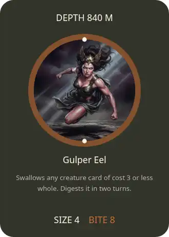 Gulper Eel — Deep Sea — Deep Sea template