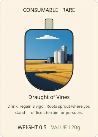 Draught of Vines — Dungeon Gear — Dungeon Gear template