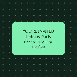 Seasonal — dots — Seasonal graphic template