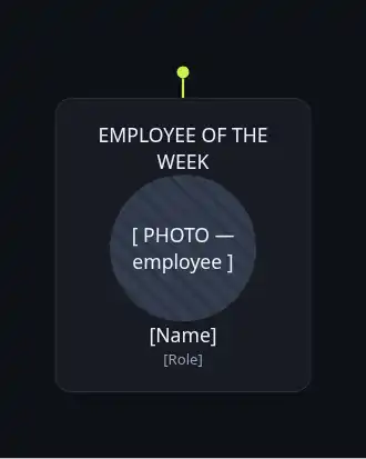 People — badge — People template