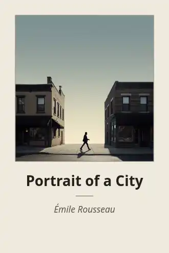 Portrait of a City — Design & Conceptual book cover template