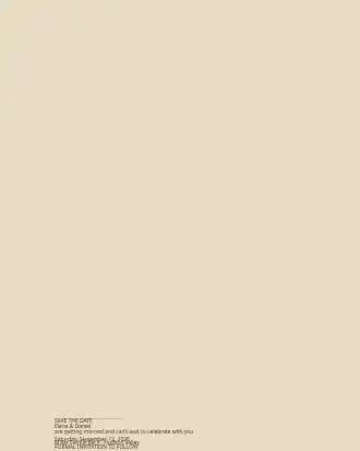Rustic Kraft Wedding — Save the Date — Parties & Celebrations invite-events template