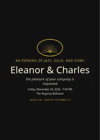 Eleanor & Charles — Wedding template