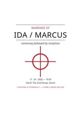 IDA / MARCUS — Wedding template