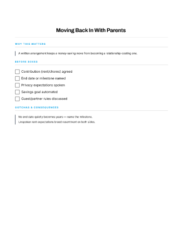 Moving Back In With Parents — Relocation template