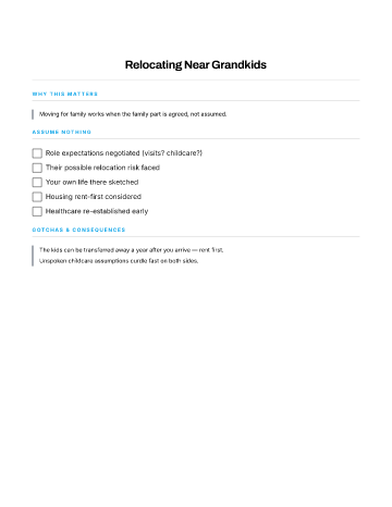 Relocating Near Grandkids — Family template