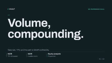 Vault Payments — Equity analysts — Equity analysts template