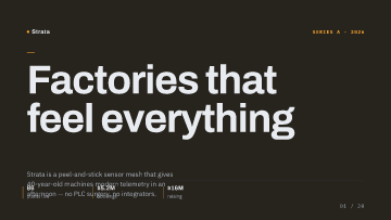 Strata — Pitch Deck — Hardware template