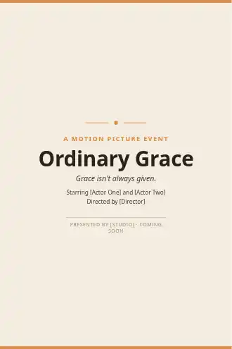 Ordinary Grace — Art Deco & Travel template