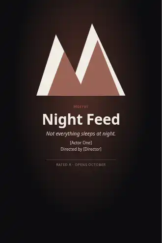 Night Feed — Illustrated & Handmade template