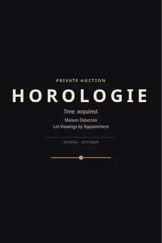 HOROLOGIE — Art Deco & Travel poster template