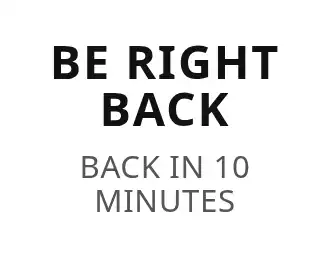 BE RIGHT BACK — Status — Status template