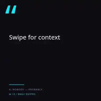 ONE THING — News, Alerts & Quotes social template