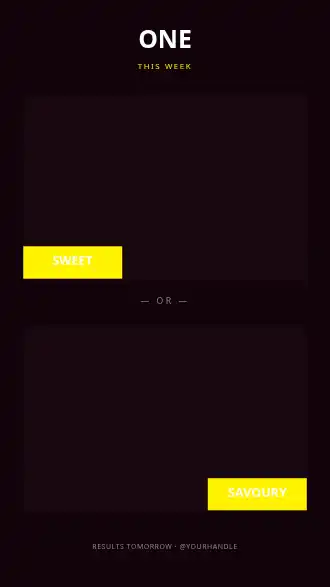 ONE THING — News, Alerts & Quotes social template