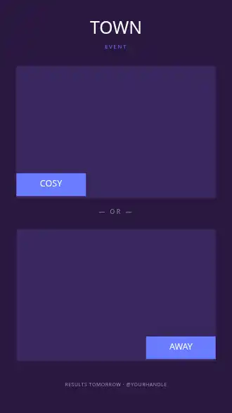 TOWN HALL — Corporate Social social template
