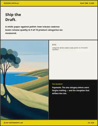 Ship the Draft. — Campaign whitepaper template